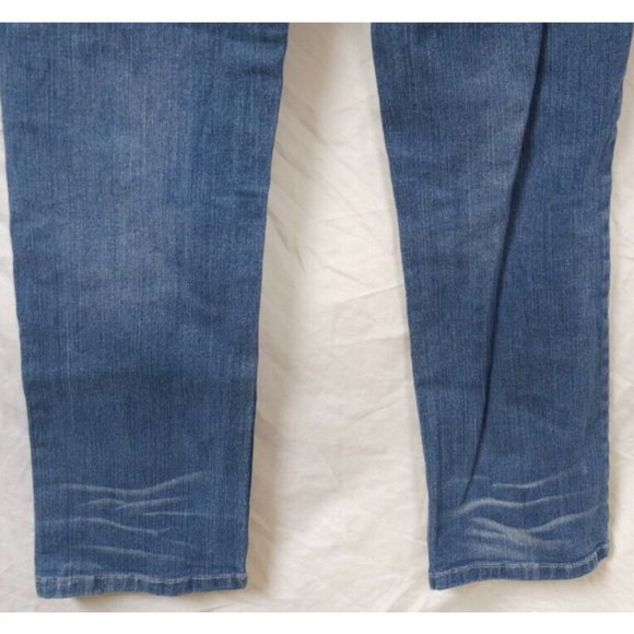 Monroe And Main 10 Embellished Distressed Studded Destroyed Straight Jean 30x29 - Picture 10 of 14